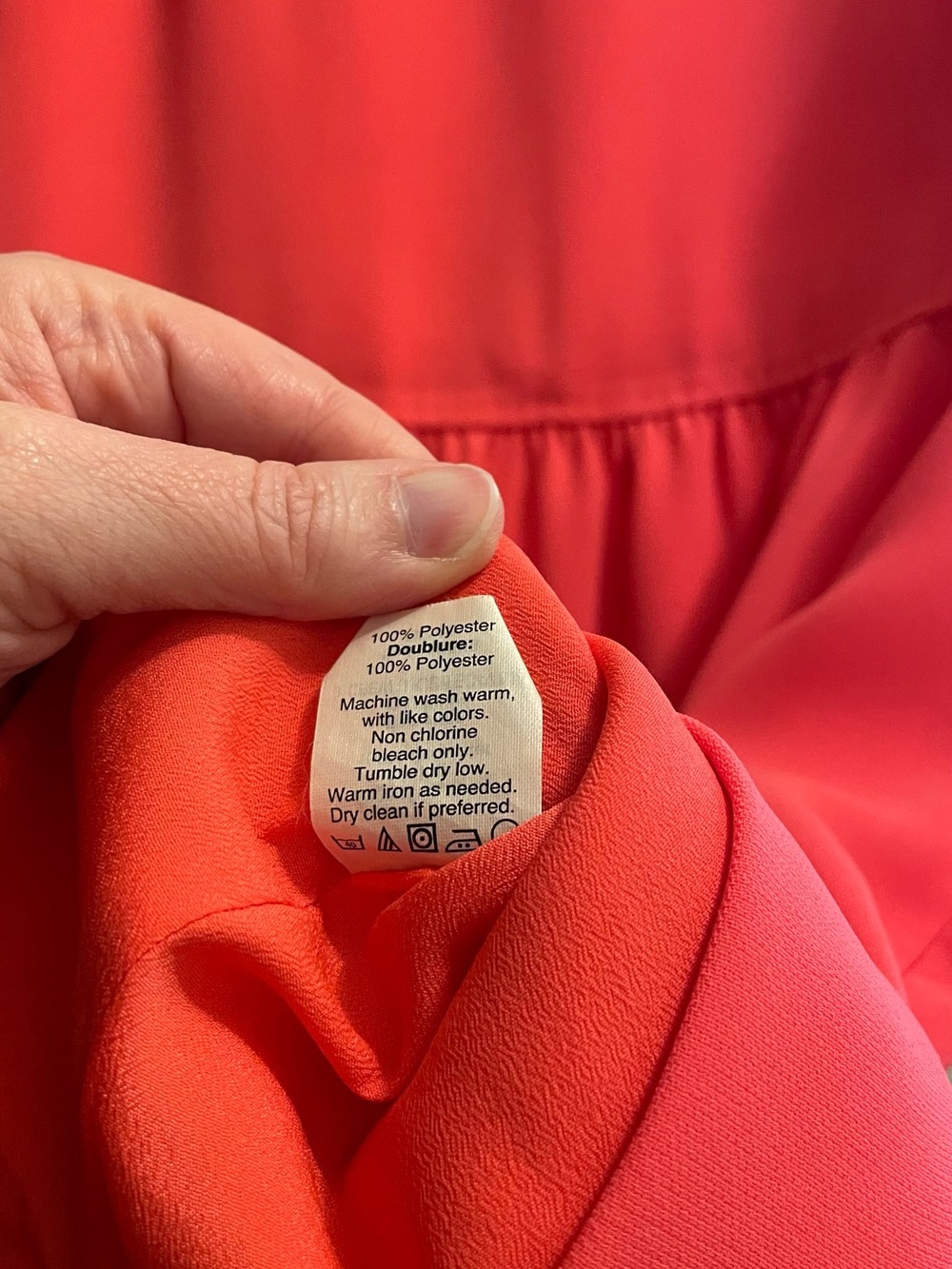 J. Crew Coral Sleeveless Fit-and-Flare Mini Dress - Picture 6 of 7